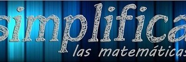 David Sierra ~ simplificalasmatematicas banner