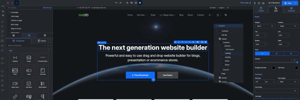 vvvebcms Profile Banner