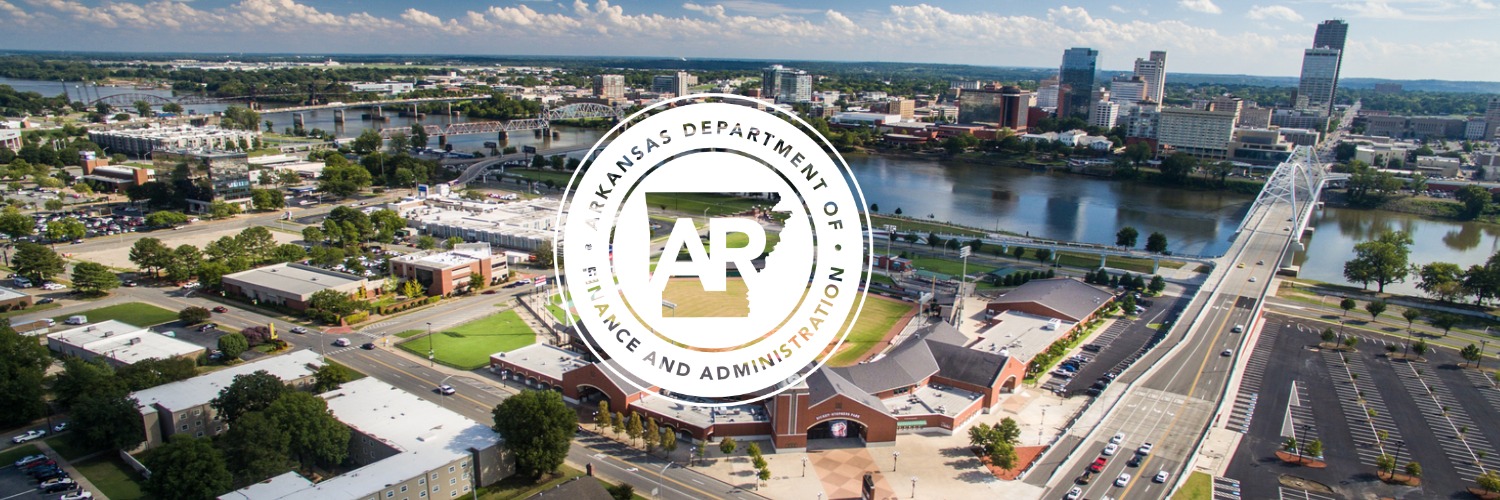 Arkansas Department of Finance and Administration banner