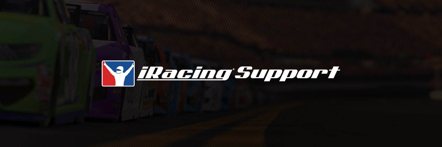 iRacing Support banner