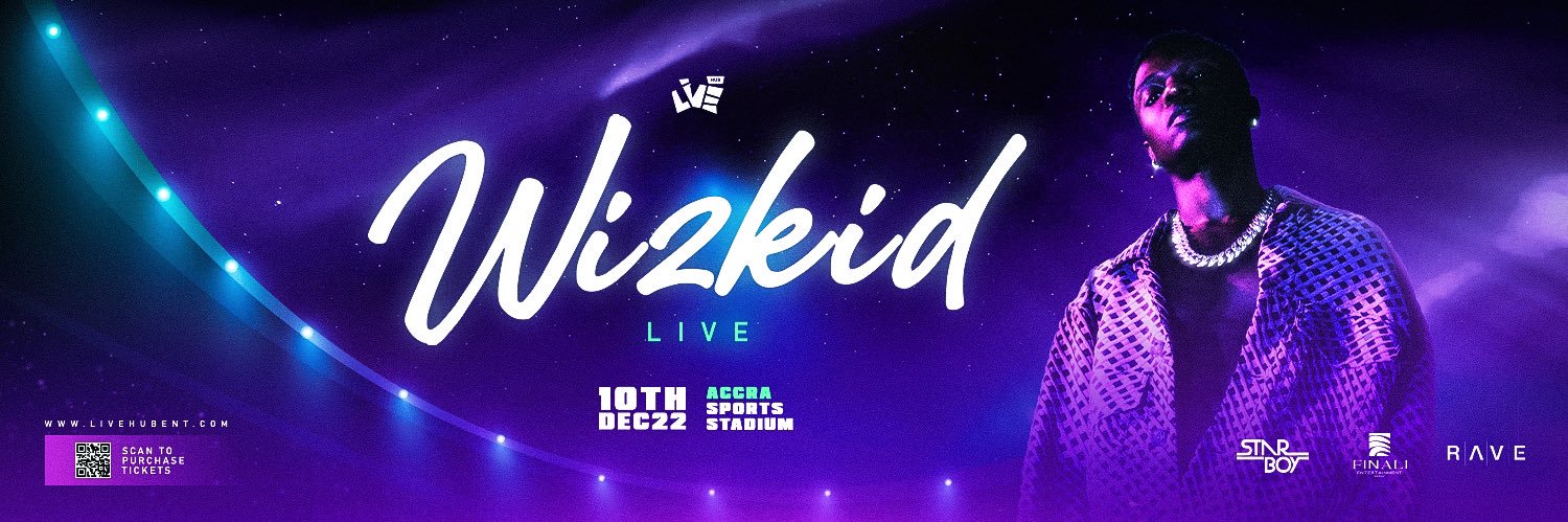 #WizkidLiveAccra banner