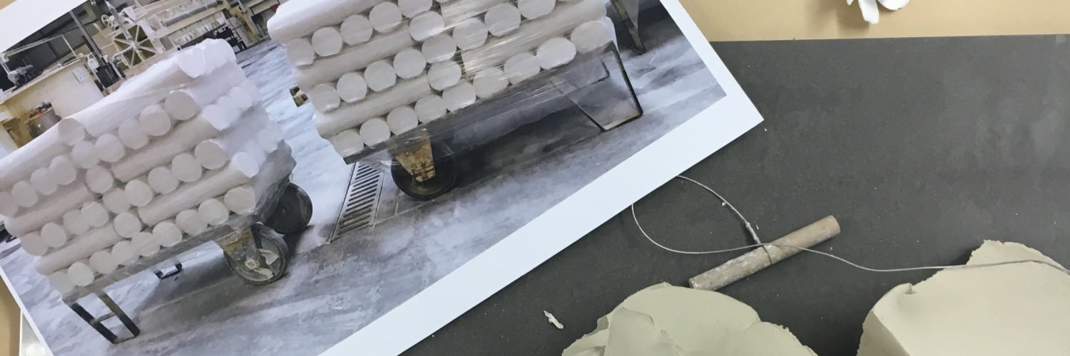 Clare Twomey Studio banner