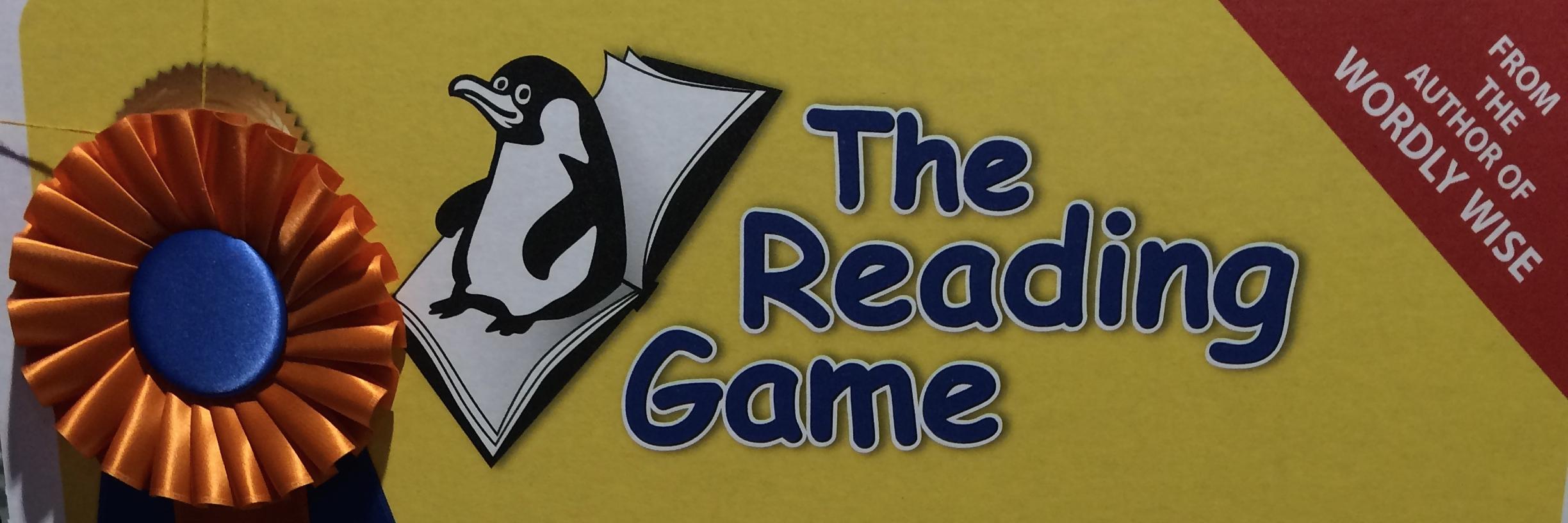The Reading Game banner