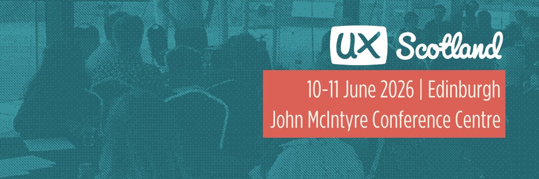 UX Scotland banner