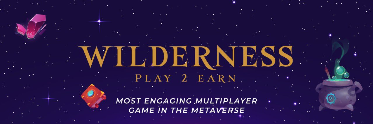 Wilderness : Play 2 Earn, Decentraland banner