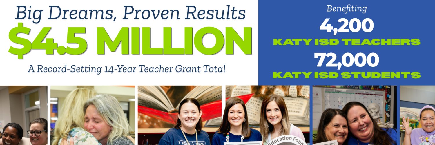 Katy ISD Foundation banner