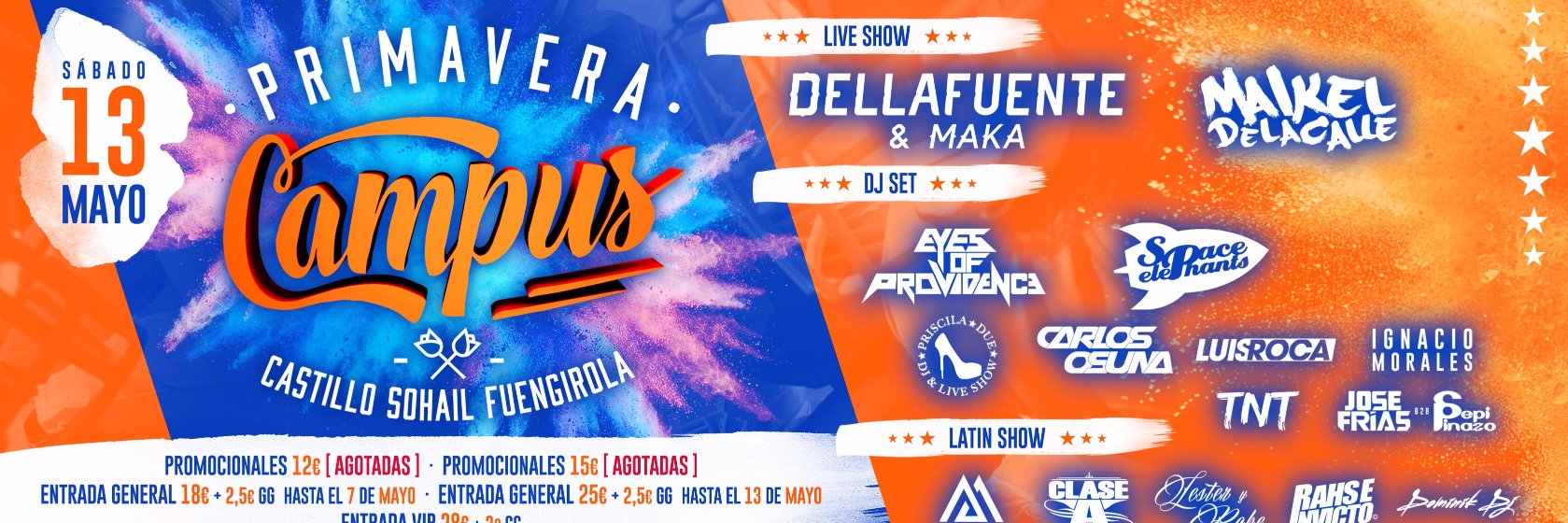 F. Primavera Campus banner