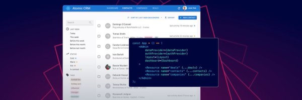 ReactAdmin Profile Banner