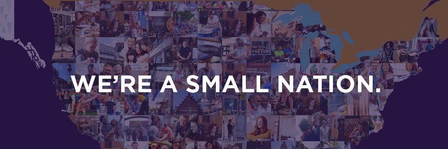 Small Nation banner