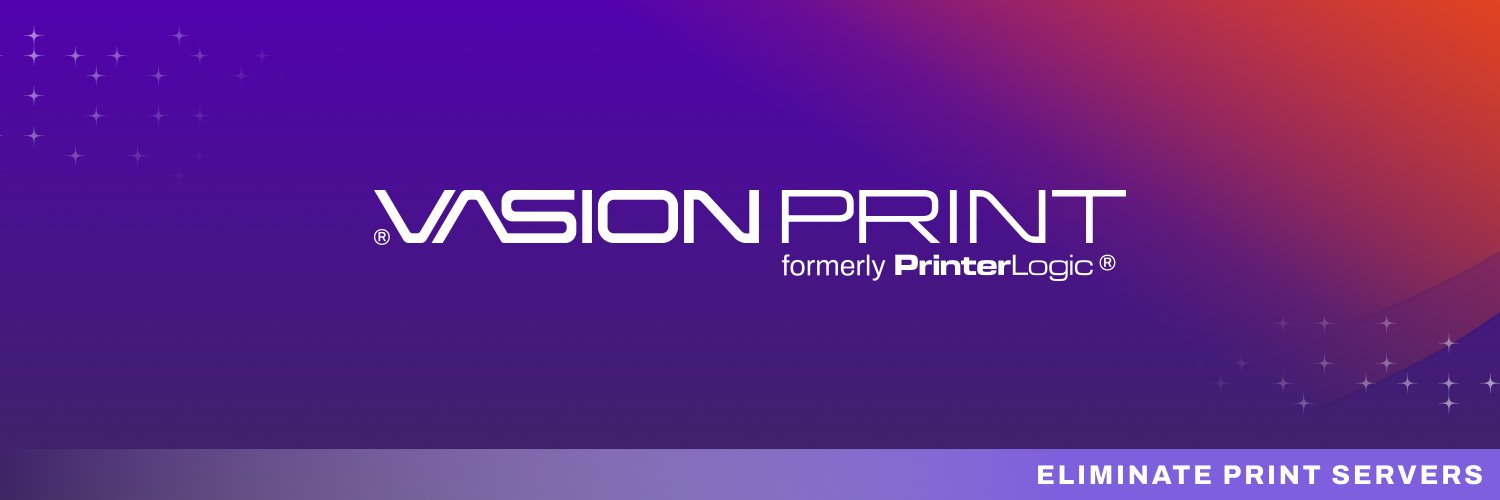 Vasion Print (Formerly PrinterLogic) banner