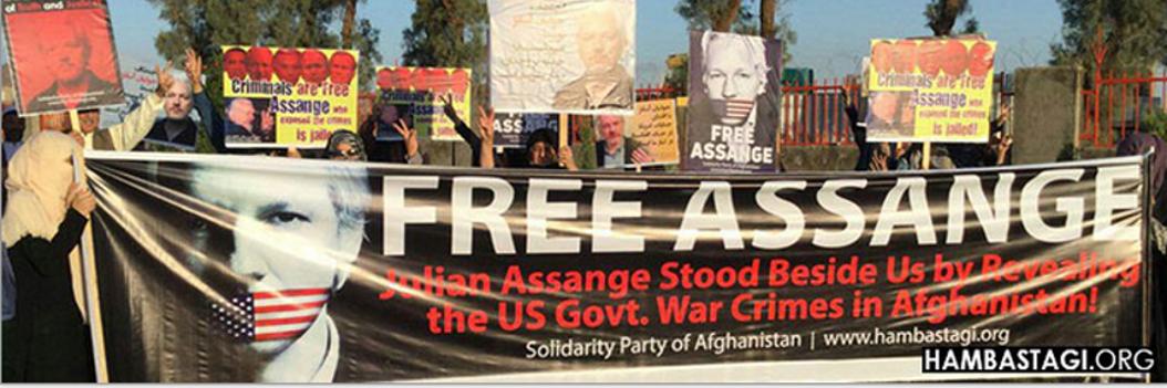 Friends of WikiLeaks - Los Angeles banner
