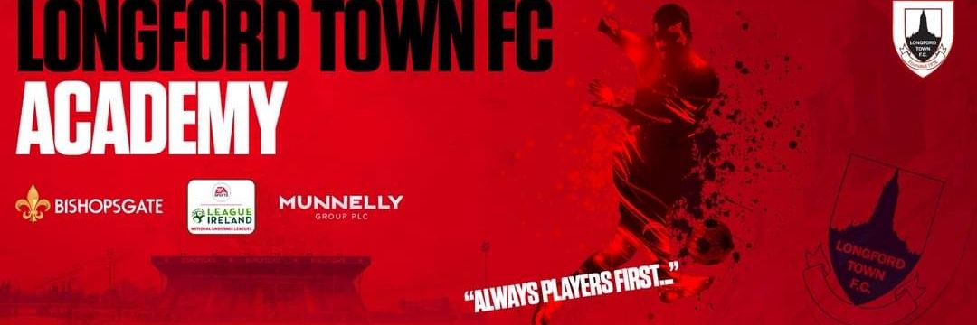 Longford Town Football Club Academy banner