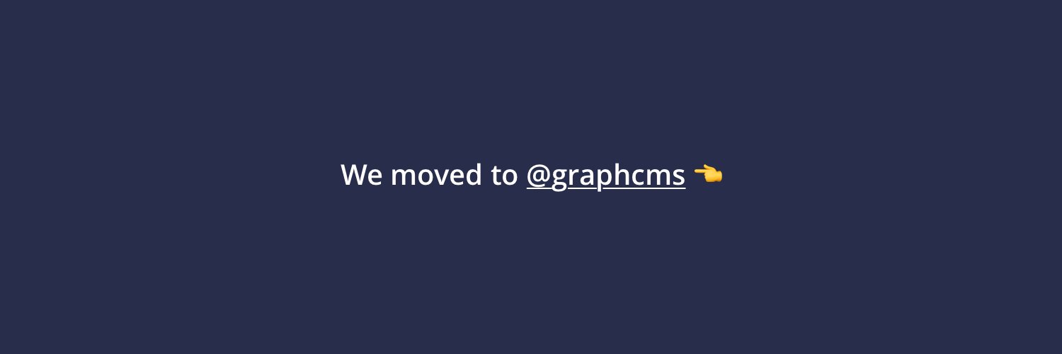 Old GraphCMS Account Profile Banner