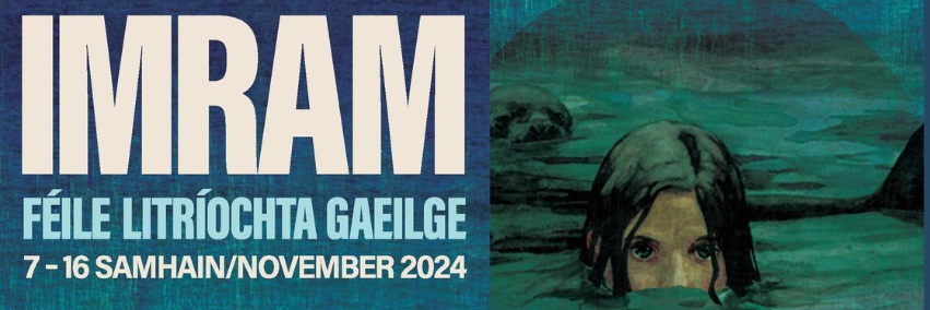 IMRAM | Féile Litríochta Gaeilge banner