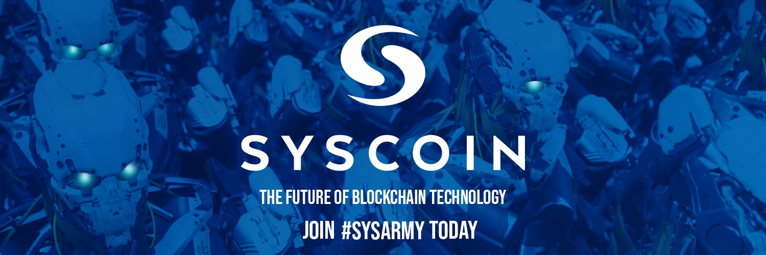 #SYSARMY // WSS HQ // Syscoin Community Profile Banner