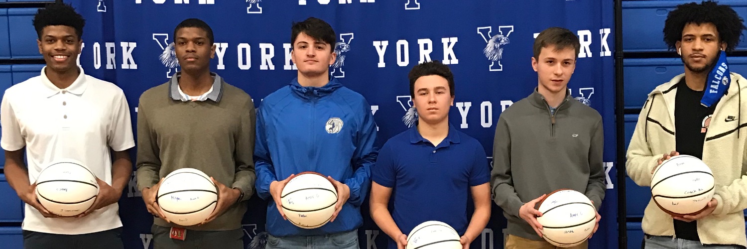 York Basketball banner