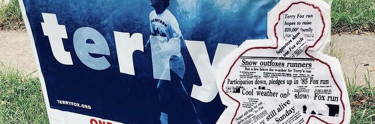 Lethbridge Terry Fox Run banner