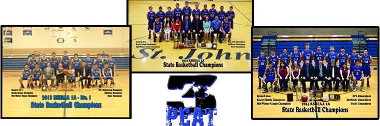 St. John Basketball banner
