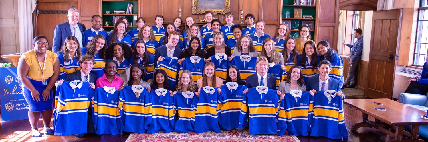 Blue and Gold Society banner