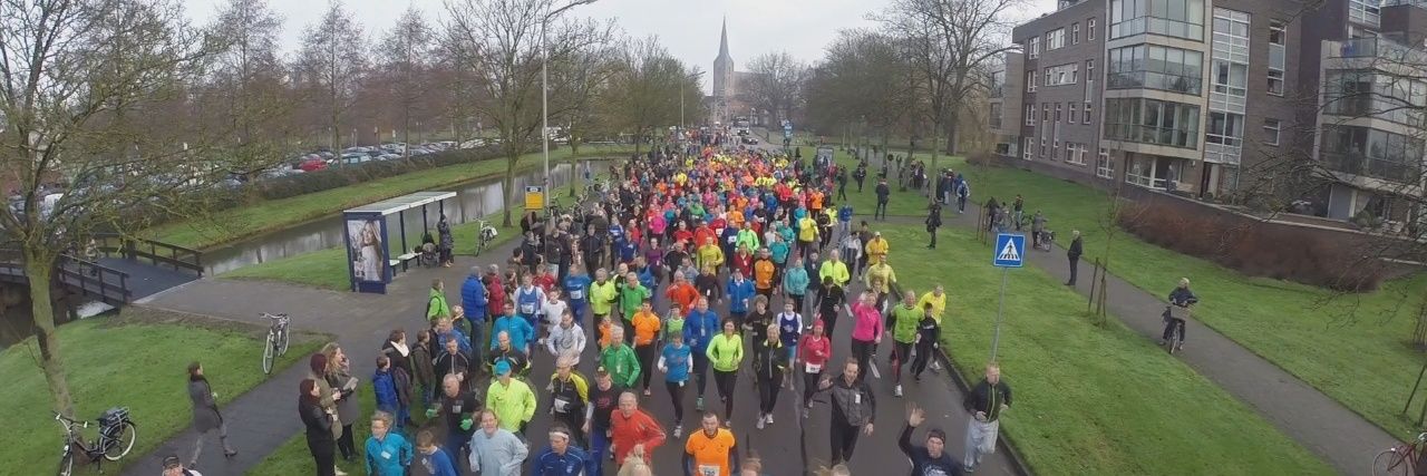 Oudejaarsloop Kampen banner