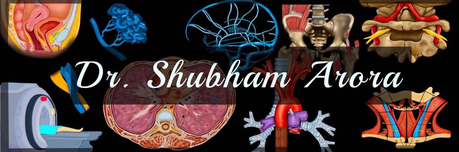 Dr. Shubham Arora's banner