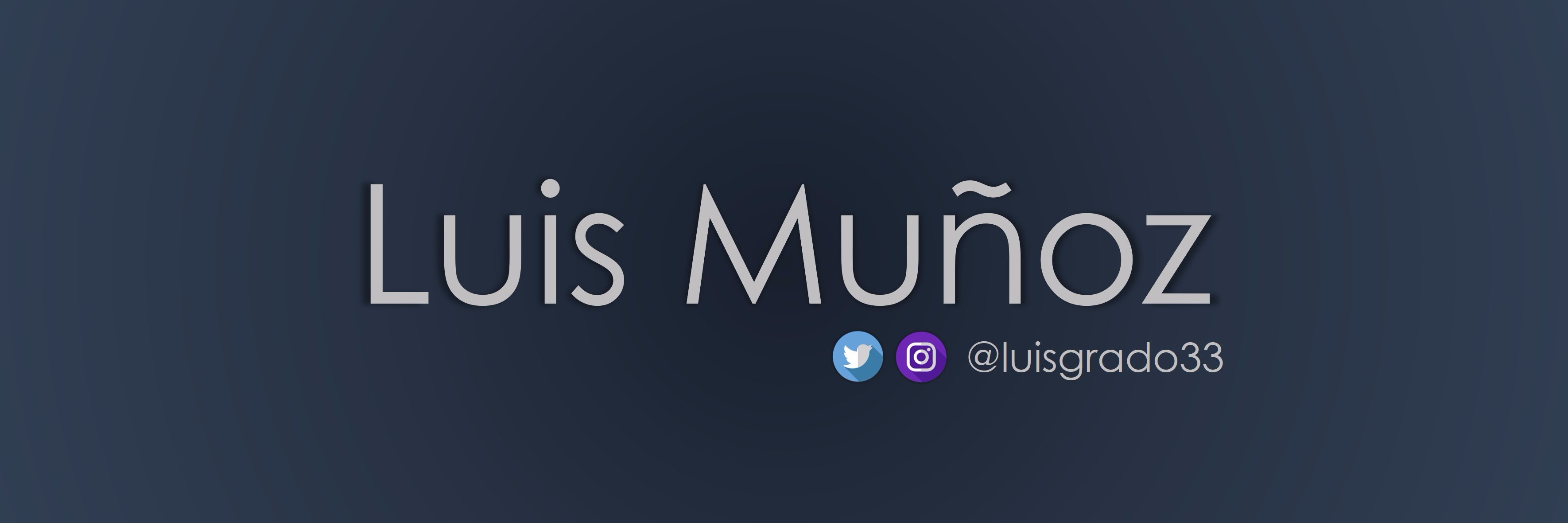luisgrado33's profile banner image