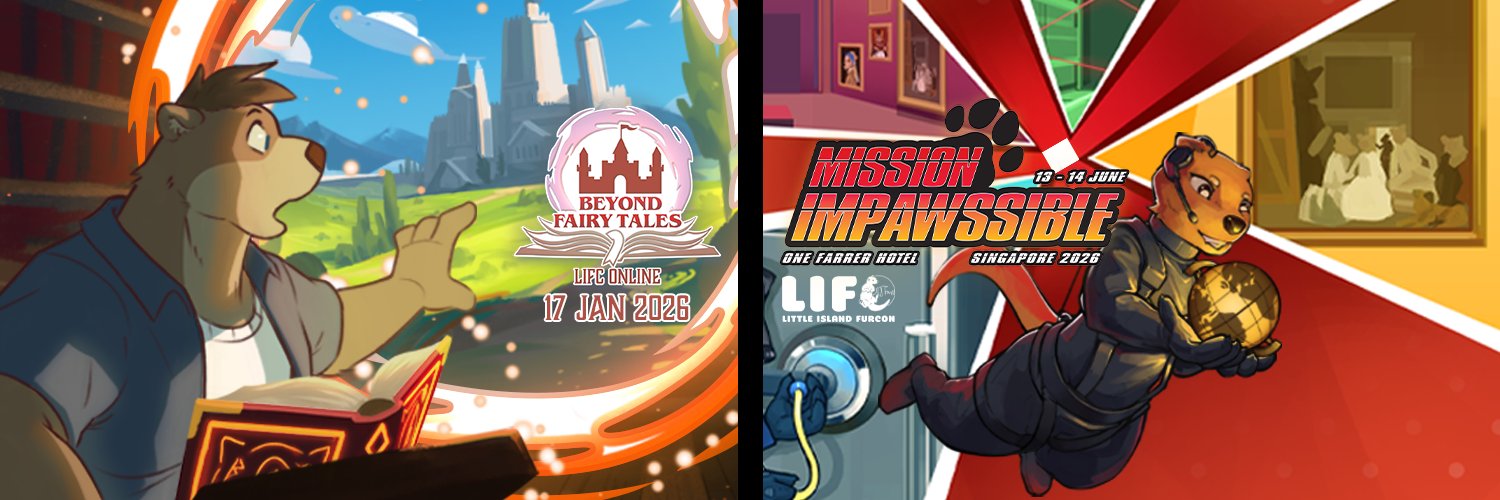 Little Island Furcon banner