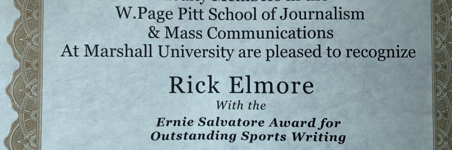 Rick Elmore's banner