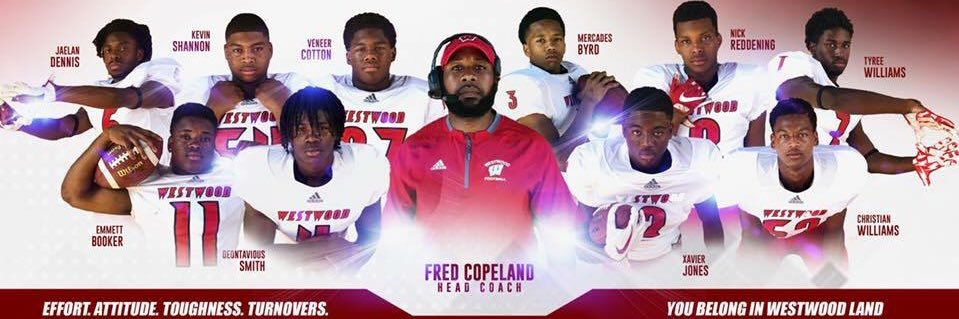 Westwood Longhorn Football banner