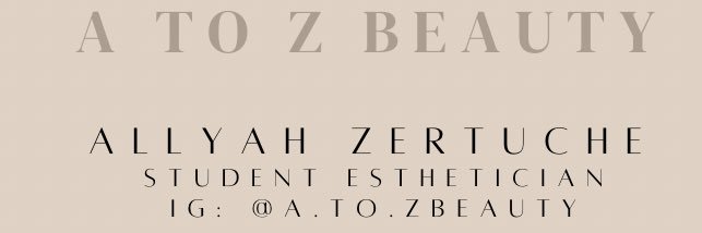 A To Z Beauty banner