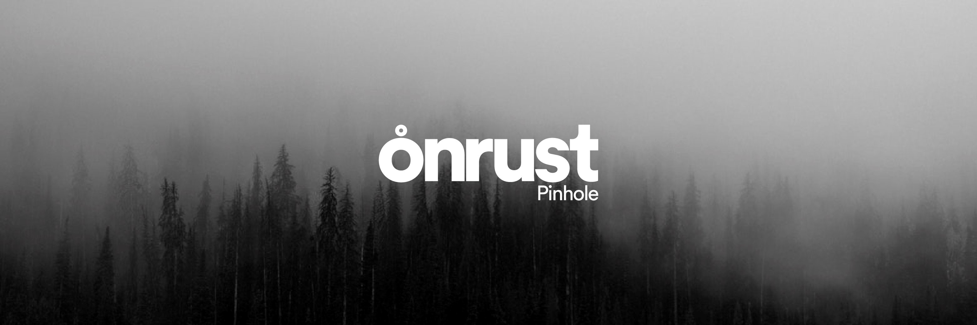 ONRUST PINHOLE banner