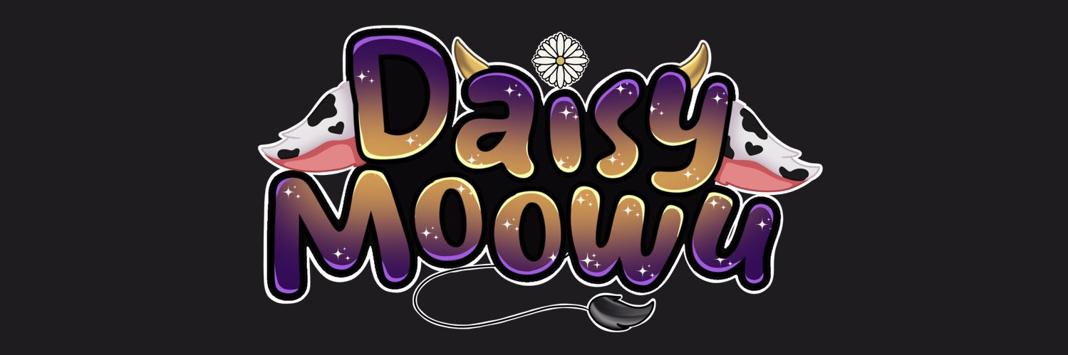 𝐃𝐚𝐢𝐬𝐲𝐌𝐨𝐨𝐰𝐮 🐮💫 emote artist | CowTuber banner