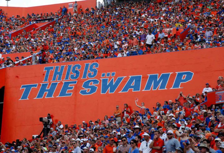 Florida Gators Trump's banner