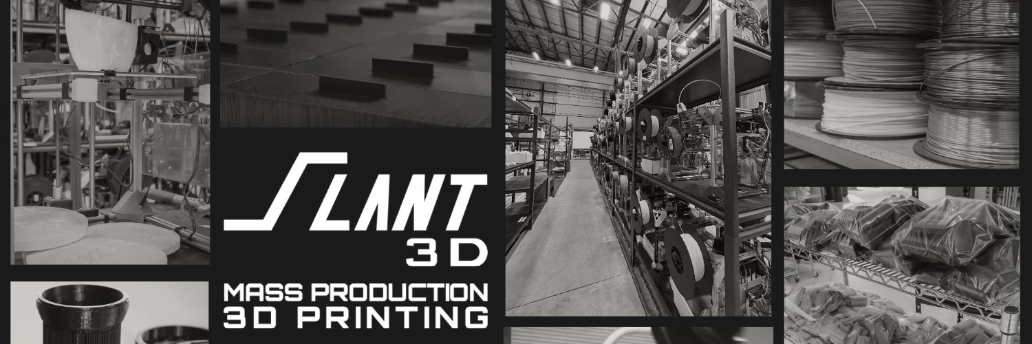 Slant 3D banner