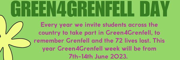 Green4GrenfellDay Profile Banner