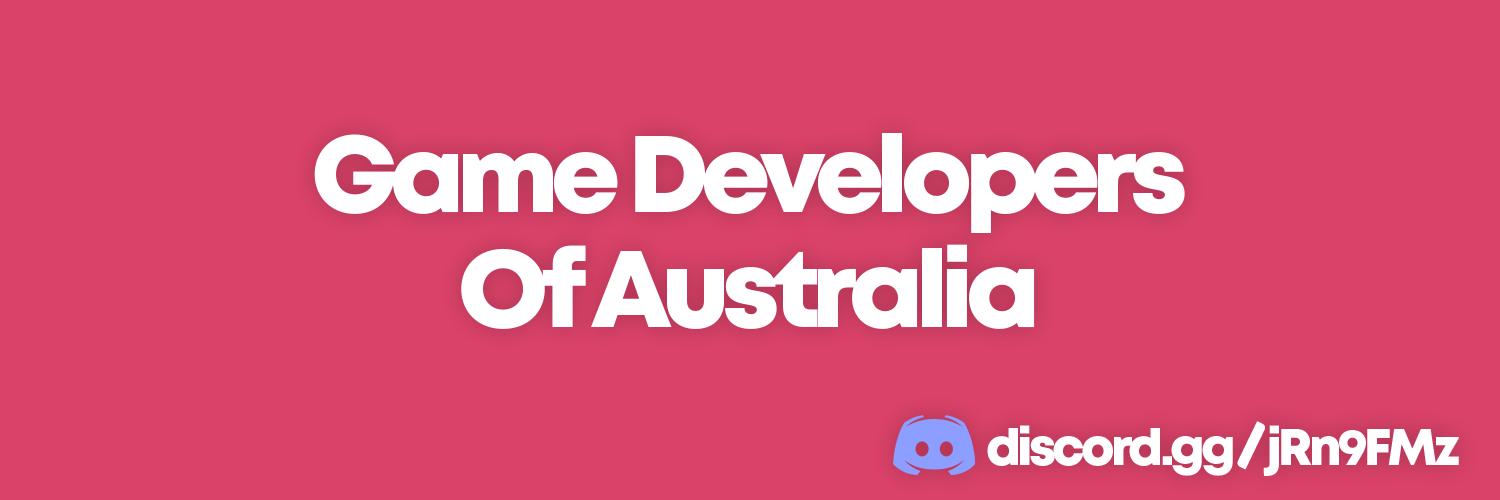 Game Developers of Australia 🎮 Profile Banner
