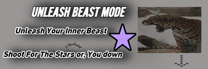 Go Primal🔥Lead Your Tribe & Hunt Down👌🏾 banner