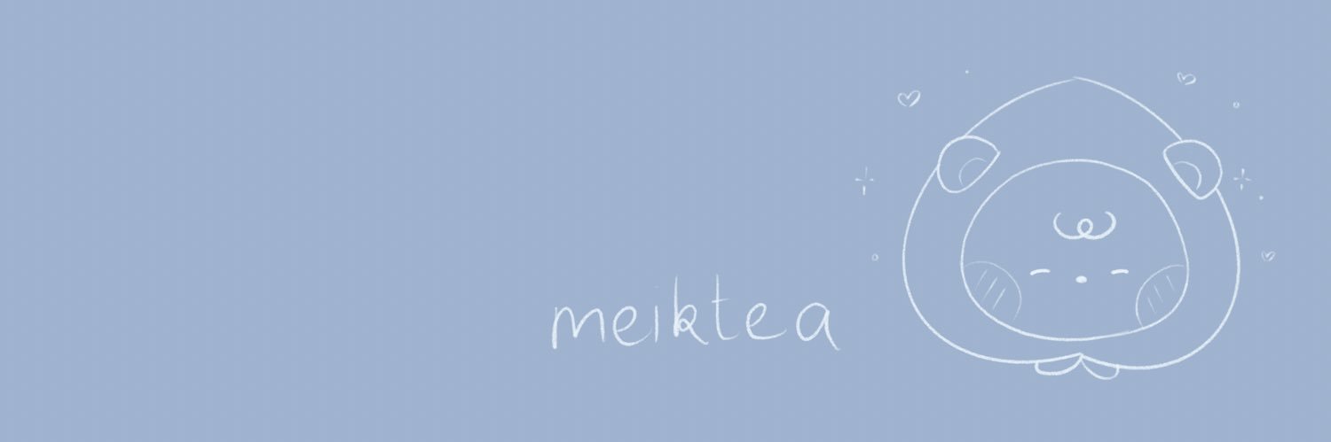 meiktea's profile banner image