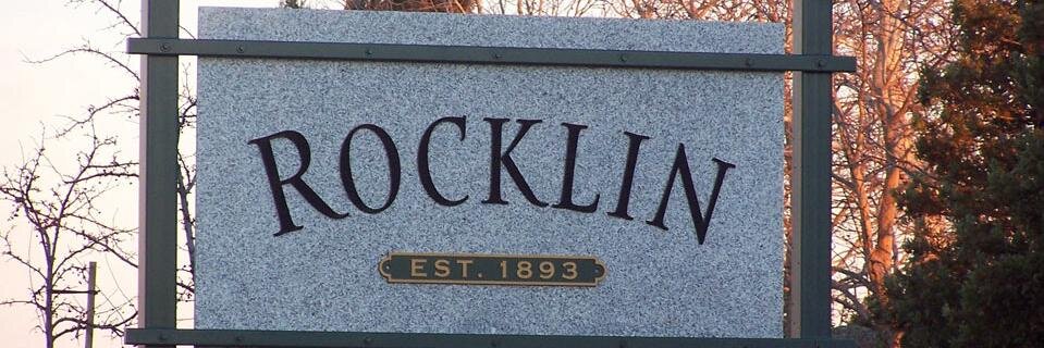 Rocklin banner