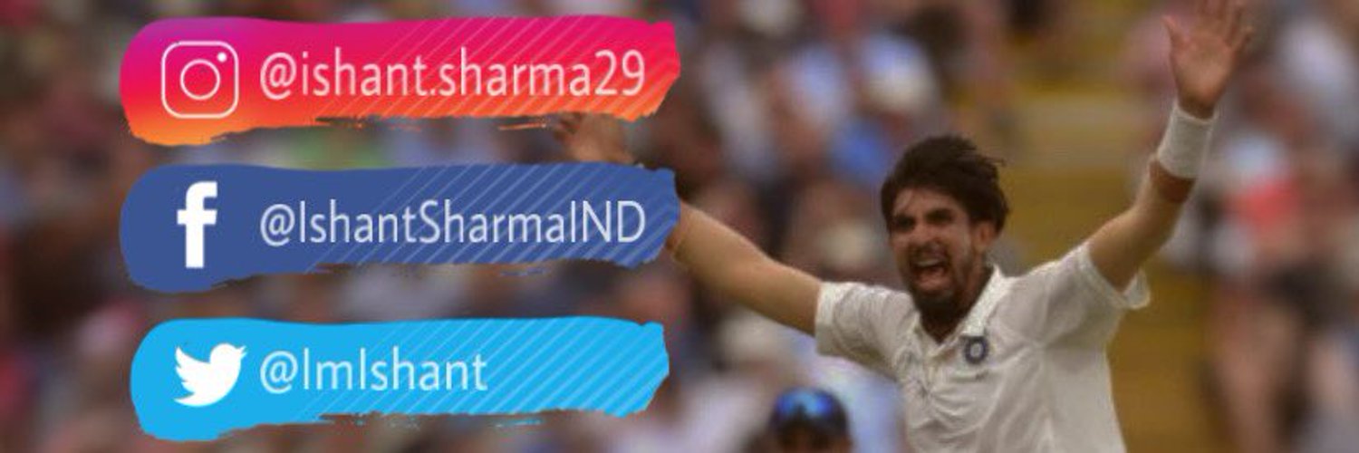 Ishant Sharma Profile Banner