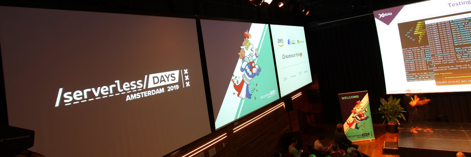 ServerlessDays Amsterdam banner