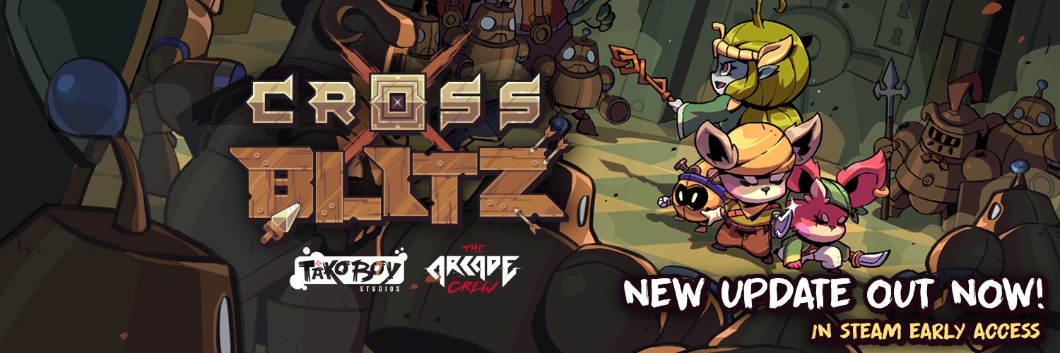 Tako Boy Studios - Developing ⚔️Cross Blitz! Profile Banner