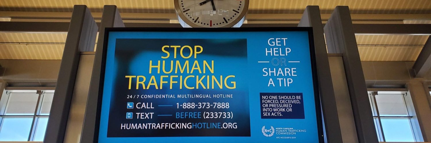 NC Coalition Against Human Trafficking banner