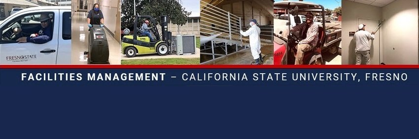 Fresno State Facilities Management banner