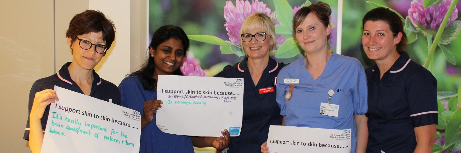 Team QEH Maternity 💙 banner