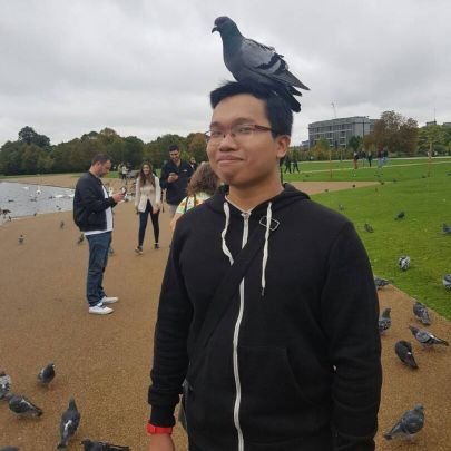 IqramFitrishah's profile picture. I've got a pigeon on my head apparently