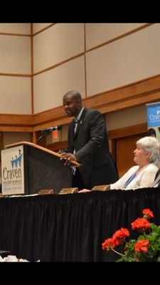 2018 North Carolina Principal of the Year, Drum major for excellence in education