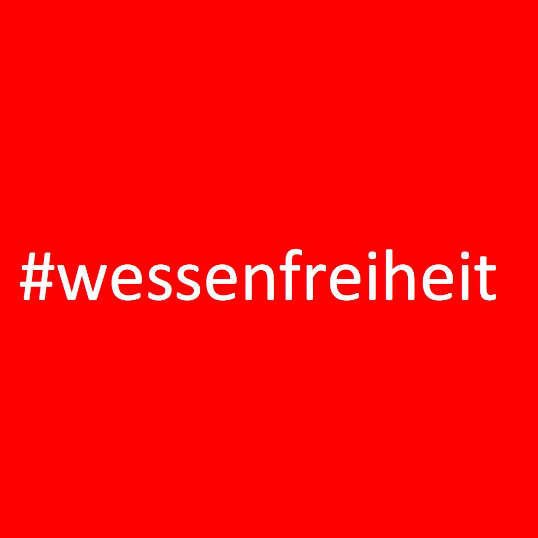 #wessenfreiheit - Freiheit der Kunst bedeutet nicht Knechtschaft der Künstler*innen