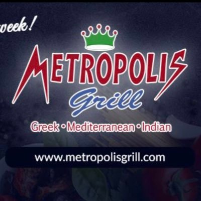 Metropolis Grill in Warner Robins, Georgia offers authentic Greek, Mediterranean, and Indian food in a vibrant atmosphere.