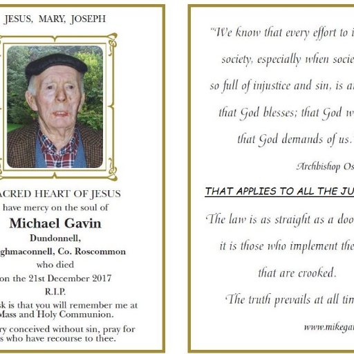 85 Year Old #Roscommon #Farmer Fights Back by Exposing the #Injustice & #ElderAbuse of #Solicitors #Bullies! https://t.co/yoXLo1uZeh